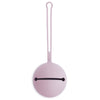 Mushie Silicone Pacifier Holder Case (Soft Lilac)
