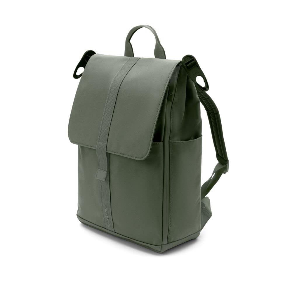 Bugaboo Changing Backpack Water-Repellent and 100% Recycled Fabrics with Portable Changing Mat, Forest Green