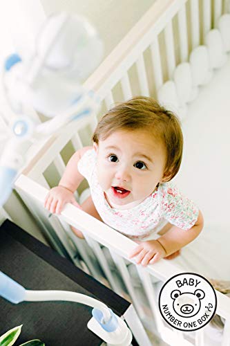 FlexxiCam | Universal Baby Monitor Holder with Velcro Strap | Flexible Baby Camera Mount Shelf | No Drilling | A Safer Monitor S