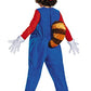 Mario Raccoon Deluxe Super Mario Bros. Nintendo Costume, Large/10-12