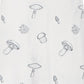 Owlivia Organic Cotton Baby Pajamas, Boys Girls Zip Front Sleep  'N Play, Footed Sleeper, Long Sleeve(6-12 Months, Gray Mushroom