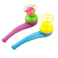 Jinshining 3pcs Random Color Floating Blow Pipe Balls Game Toys, Stress Reliever Balance Blowing Toys for Adults Funny Party Sup