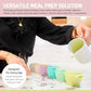 Melii Snap & Go Baby Food Storage Containers With Lids, Snack Containers, Freezer Safe, 4 Oz - 4 Pack, Neutrals