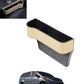 RKPSP Multifunctional Beige Leather Storage Box Organizer Car Seat Gap Filler Cup Holder For Car20