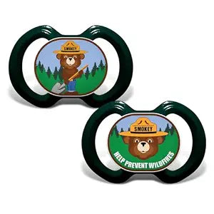 Smokey Bear 2Pack Pacifiers