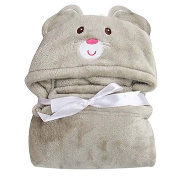 BRANDONN Baby Blanket New Born Soft Coral Wrapper Cum A/C Blanket for Baby Boys and Baby Girls