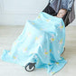 UBERSWEET Infant Kids Bath 2 Layers Baby Swaddle Wrap Animals Flowers Printed Newborn Blanket 2018 Soft Cotton Swaddle : 15