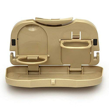 Cyrox Car Back Seat Organizer Dining Table Tray Holder | Folding Car Back Seat Table Drink Food Cup Tablet Tray Holder/Travel Di