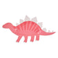 Ginger Ray Pink Dinosaur Paper Party Plates Girls Birthday - 8 Pack