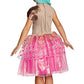 Peppa-Mint Deluxe Shoppies Costume, Pink/Brown, Medium (7-8)