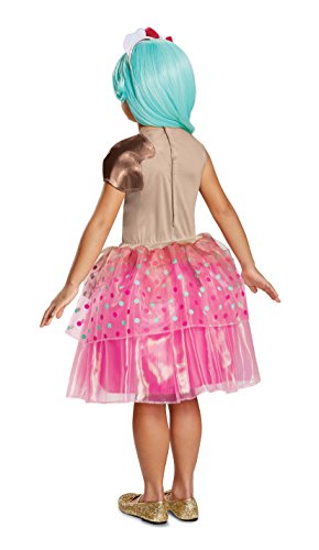 Peppa-Mint Deluxe Shoppies Costume, Pink/Brown, Medium (7-8)