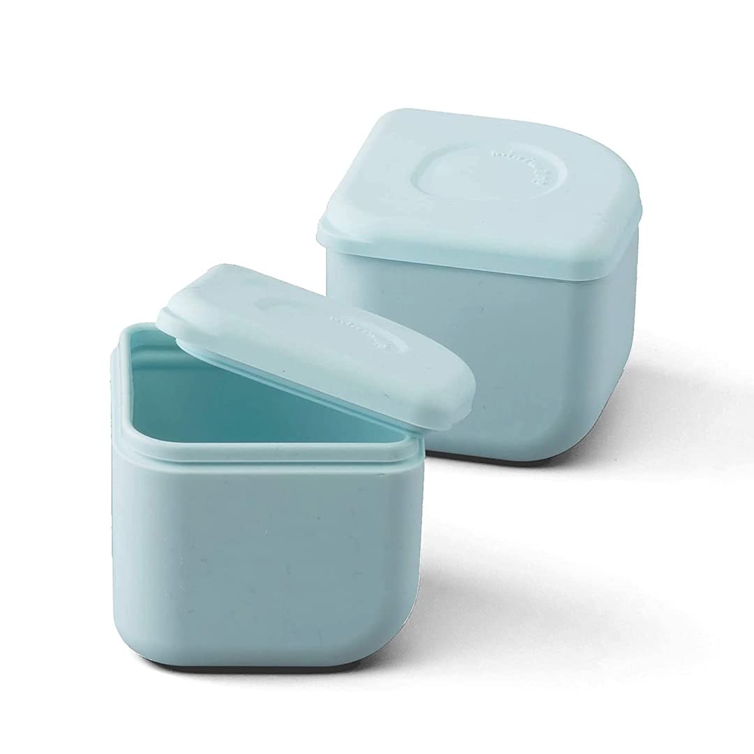 Miniware Silipods - Silicone Snack Containers For Kids - Dishwasher & Fridge Safe Silicone Food Storage Snack Containers for Tod