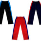 Girls Solid Cotton Side Patta Regular Pyjamas Lower (Pack of 3) Navy Blue::Red::Black