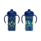 Dr. Brown'S Milestones Hard Spout Insulated Sippy Cup With Handles, Blue, 10 Oz, 2 Pack, 12M+