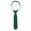 Jacob Alexander Infant 'S Toddler 'S 8 ' Pretied Solid Color Hook And Loop Band Tie - Hunter