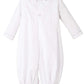 One Small Child Daniel Cotton Christening Baptism Blessing Outfit For Boys - 3 Months White