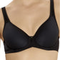 Wacoal Womens Plus-Size Basic Beauty Contour T-Shirt Bra Bra, -Black, 42Dd