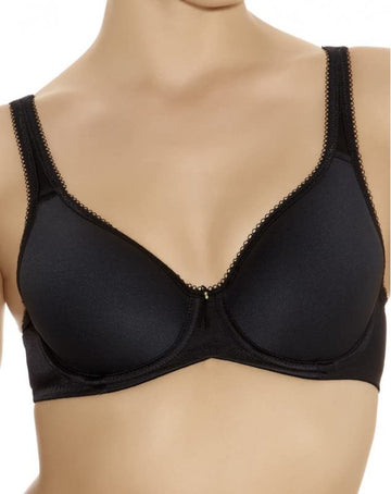 Wacoal Womens Plus-Size Basic Beauty Contour T-Shirt Bra Bra, -Black, 42Dd