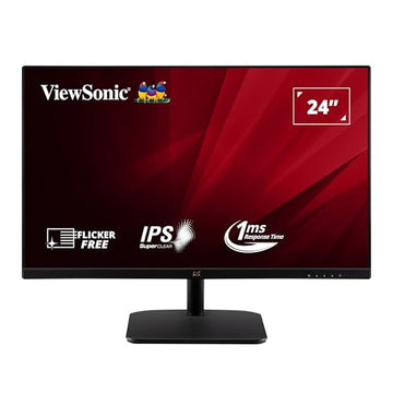 Viewsonic (From Usa) 60.96 Cm (24) Fhd Ips Monitor For Home And Office Use, 100 Hz, 1 Ms Response Time, Amd Free Sync, Dual Spe