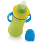 XSOURCE Bunny Baby Sipper, Silicon Nipple, Sippy Cups for Baby, Sipper Sippy Cup Stage 1 Spill Proof Leak Proof Break Proof Sof 
