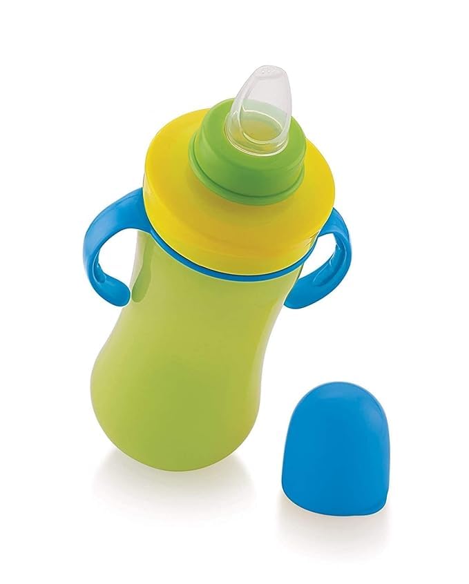 XSOURCE Bunny Baby Sipper, Silicon Nipple, Sippy Cups for Baby, Sipper Sippy Cup Stage 1 Spill Proof Leak Proof Break Proof Sof 
