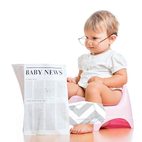 Kushies Baby Waterproof Training Pant (33-38 Pounds), White Elephants, Large