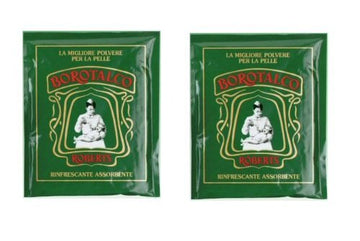 Roberts: Borotalco Talc Powder - 100 G (3.5 Oz) * Pack Of 2 * [ Italian Import ]