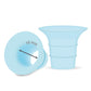 Maymom 18 Mm Flange Insert Blue Compatible With Elvie Single/Double Electric, Elvie Stride Cup (24Mm), Compatible With Medela Pe