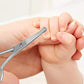 Baby Nail Scissors Round Probe Small Hair Scissors, Child Care Safety Blunt Stainless-Steel Beauty Facial Hair & Eyelashes Eyebr