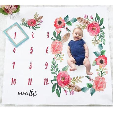 BabyMoon Newborn Photography Bedsheet Prop for Baby Photoshoot Costume (Rose)