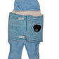 naughty baby Soft Hooded Blanket for Newborns  Lightweight & Fluffy, Gentle on Babys Skin  Protects from Wind, Dust & Cold  