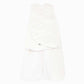 HALO Micro Fleece Sleepsack Swaddle, 3-Way Adjustable Wearable Blanket, TOG 3.0, Cream, Small, 3-6 Months