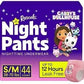 Rascals + Friends Night Pants, Absorbent Girls Nighttime Bedwetting Underwear, Gabbys~Dollhouse, (38-70 lbs), (S/M, 43 Count),