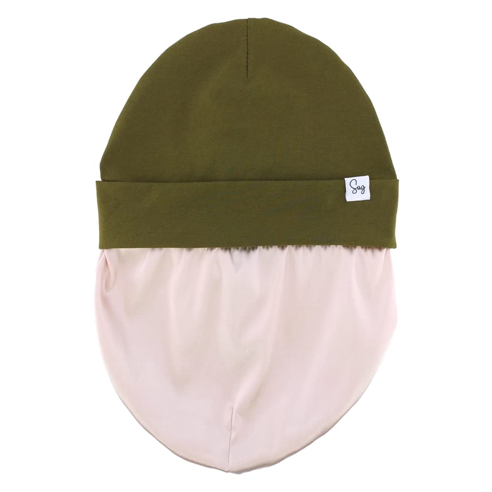 Jersey Beanie Hat For Newborn Baby Boys Girls Silky Satin Lined Hats Bonnet Toddler Infant Little Kids Beanies Caps(6M-3T,007 Co