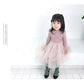 Infant Toddler Baby Girl Spring Fall Clothes Knit Long Sleeve Tutu Dress Fluffy Stars Tulle Dress Princess Dress (Pink, 6-12 Mon