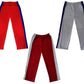 Girls Solid Cotton Side Patta Regular Pyjamas Lower (Pack of 3) Grey::Maroon::Red
