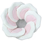TOFOAN Baby Bath Pad for Infants & Newborns - Soft Petal Shape Bathtub & Sink Support Mat, Plush Washable Baby Bath Cushion, Saf