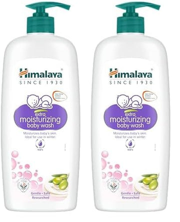 Himalaya Extra Moisturizing Baby Wash (600Ml) (Pack Of 2)
