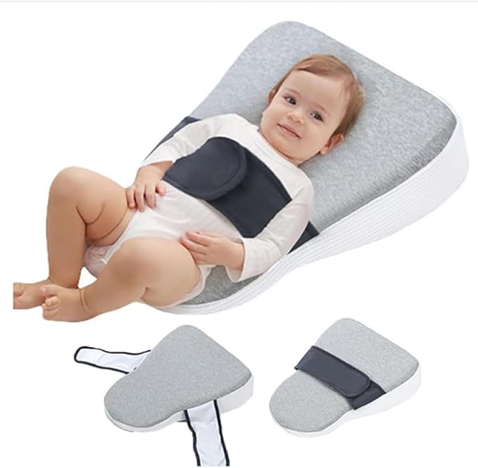 Baby Wedge Pillow For Breastfeeding And Bottle Feeding, Newborn Anti-Reflux Nursing Support, 15.3 X 18.8 Inch