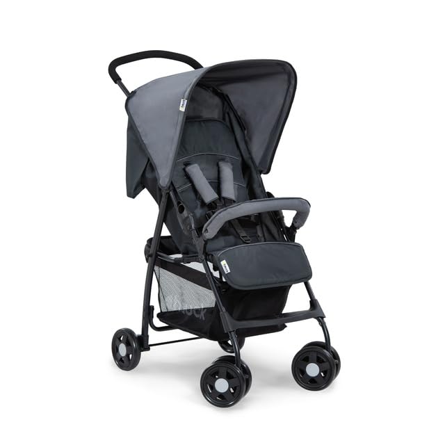 Hauck Baby Stroller Lightweight Foldable Pushchair, Charcoal Stone