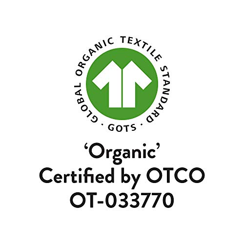 Honestbaby Baby 3-Pack Organic Cotton Footed Harem Pants, Rose Blossom, Newborn