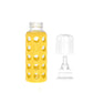 Lifefactory Glass Baby Bottles With Silicone Protection - 2-Pack, 9 Oz Bottles, Mango & Papaya