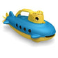 Green Toys Suby-1033 10.25 X 5.25 X 4.50 Yellow Cabin Submarine