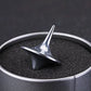 Rienar Accurate Spinning Top, Vintage Totem Zinc Alloy Silver Toy Gift