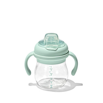 OXO Tot Transitions Soft Spout Sippy Cup with Removable Handles  6 oz.  Opal