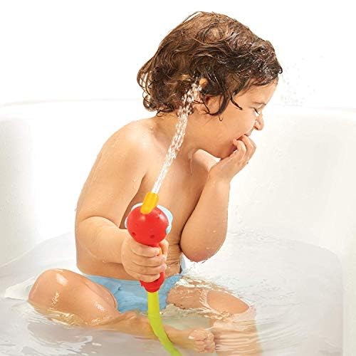 Yookidoo Baby Bath Toy (Ages 1-3)- Submarine Spray Whale With Hand Pump and Hose - Mold Free Battery Operated Toddler Water Toy