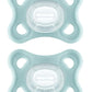 Mam Comfort Pacifiers, Newborn Pacifiers (2 Pack) Mam Pacifiers 3-12 Months, Best Pacifier For Breastfed Babies, Unisex Silicone