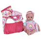 Adora Baby Doll Diaper Bag With Sturdy Straps, Includes Changing Mat And 2 Doll Diapers (Fits 13' Dolls), Birthday Gift For Age