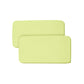 BreathableBaby All-in-One Fitted Sheet & Waterproof Cover, for 33 x 15/84 x 38 cm Bassinet Mattress, Lime (2-Pack)