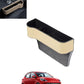 RKPSP Multifunctional Beige Leather Storage Box Organizer Car Seat Gap Filler Cup Holder For Car101